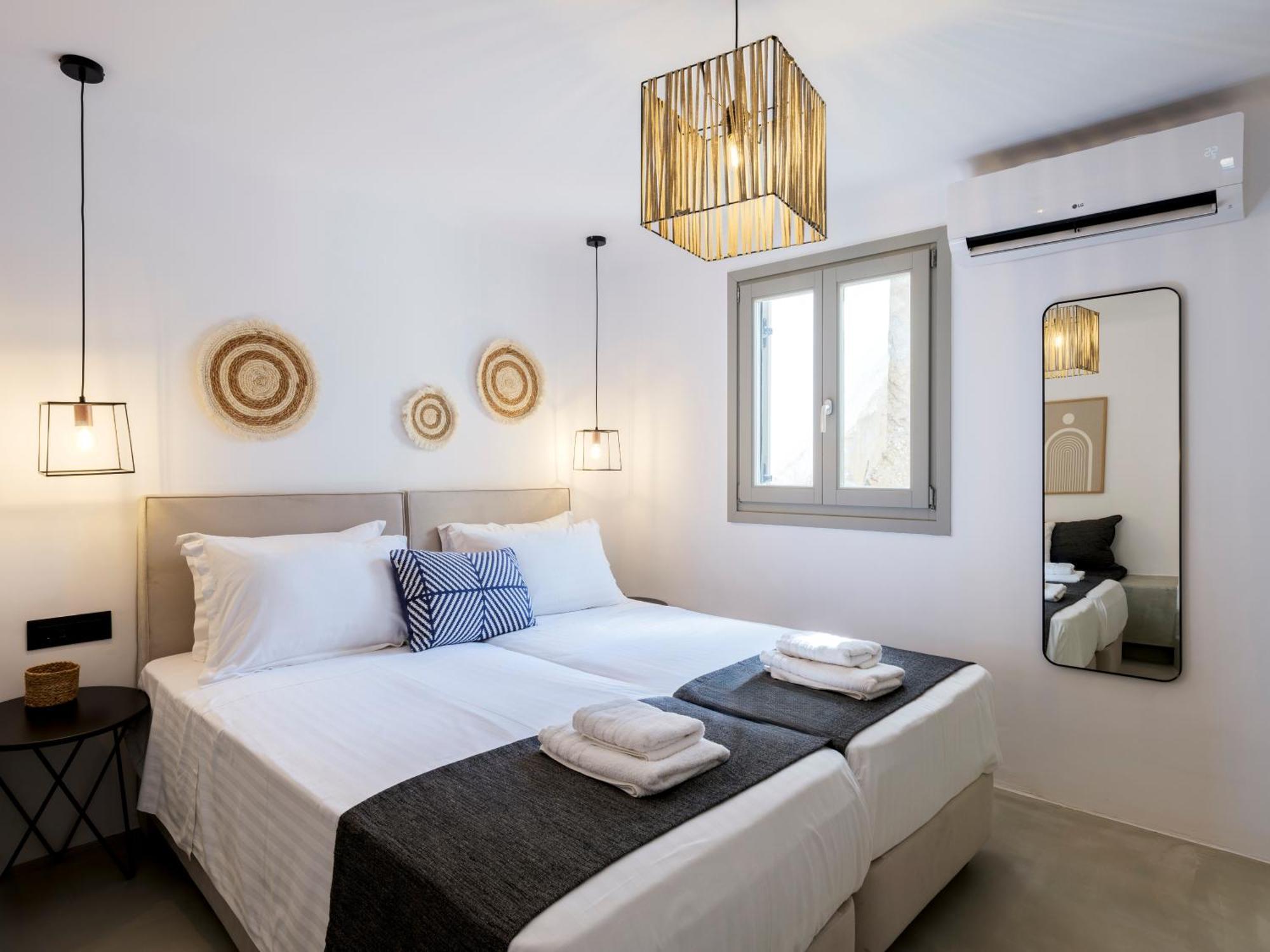 Sea Rock & Sky Private Mykonos Residence Merchia Beach Eksteriør billede