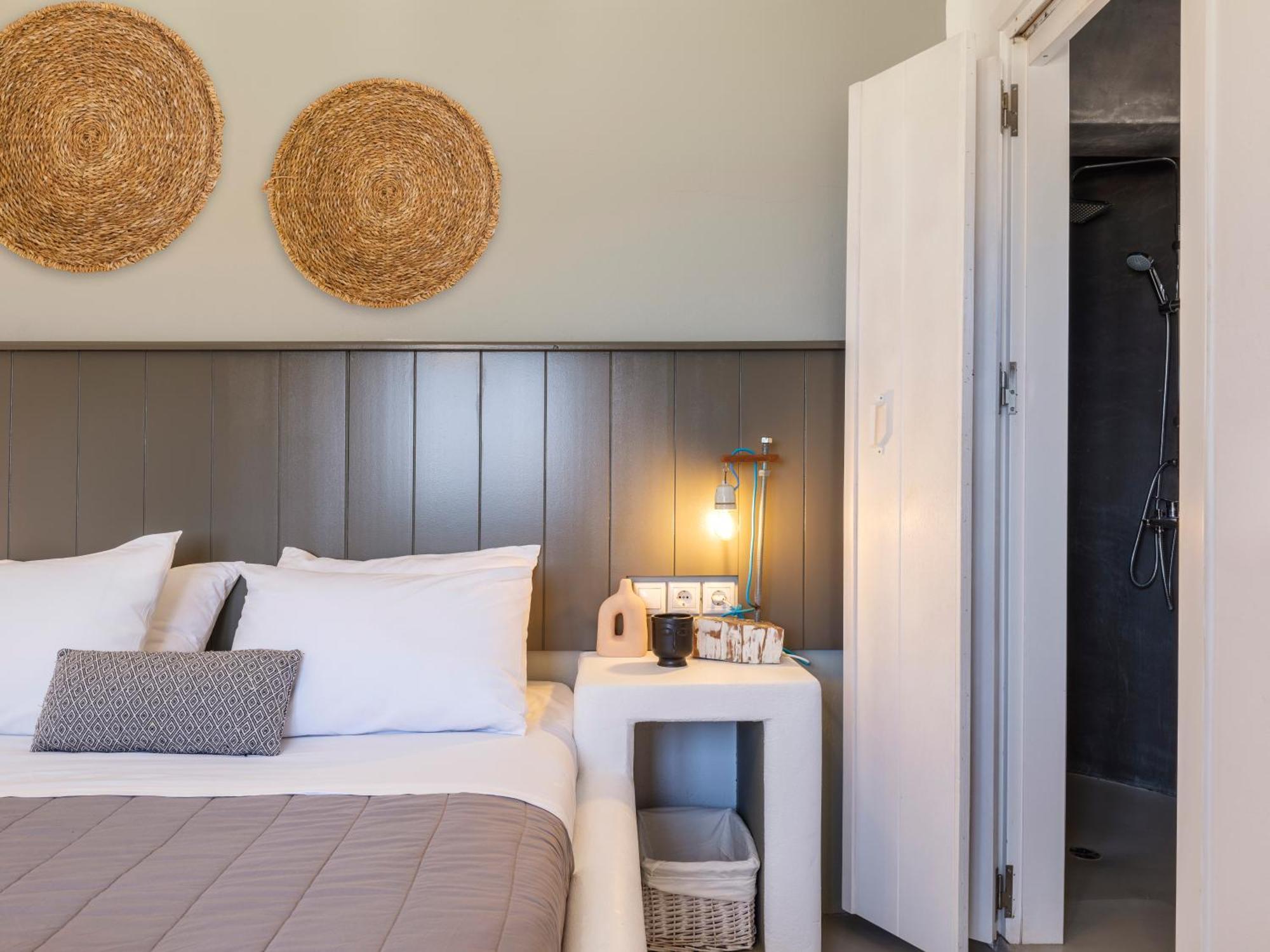 Sea Rock & Sky Private Mykonos Residence Merchia Beach Eksteriør billede